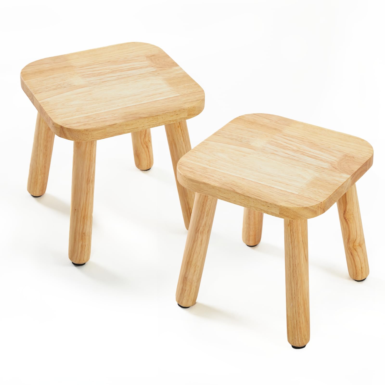 Amazon.com: Frogprin Solid Wooden Step Stool for Kids Adults